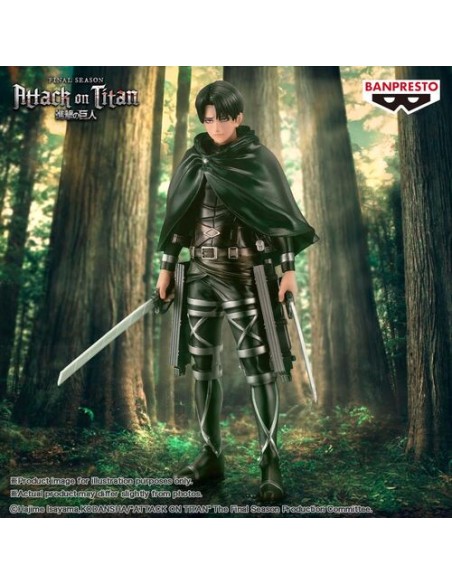 ATTACK ON TITAN: THE FINAL SEASON - LEVI - STATUA 16CM