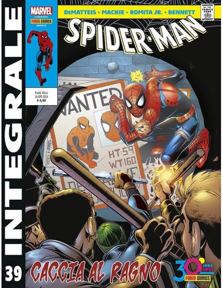 MARVEL INTEGRALE SPIDER-MAN DI J.M. DEMATTEIS 39 (di 50)