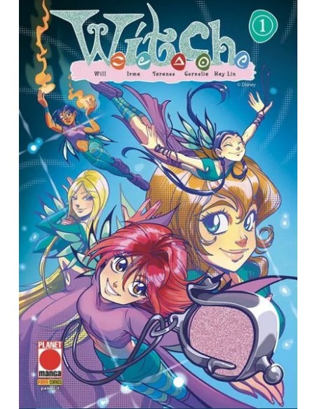 WITCH IL MANGA 1 VARIANT EDITION