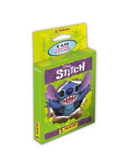 STITCH STICKER ALBUM - ECOBLISTER - (contiene 5 BUSTINE)
