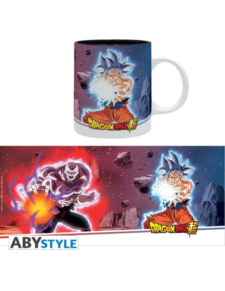 DRAGON BALL SUPER - TAZZA 320ML - GOKU ULTRA INSTINTO VS JIREN
