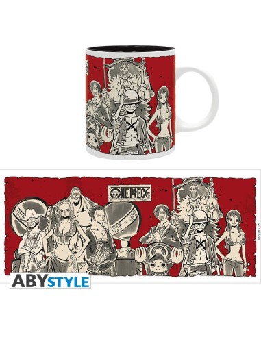 ONE PIECE - TAZZA 320ML - LUFFY`S CREW JAPANESE STYLE