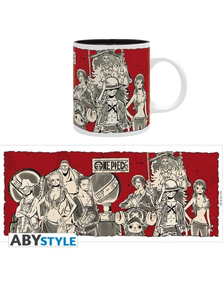 ONE PIECE - TAZZA 320ML - LUFFY`S CREW JAPANESE STYLE