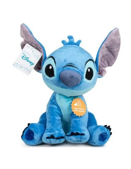DISNEY LILO & STITCH WITH SOUND PLUSHES FIGURE - PELUCHE STITCH CON SUONO - 30CM