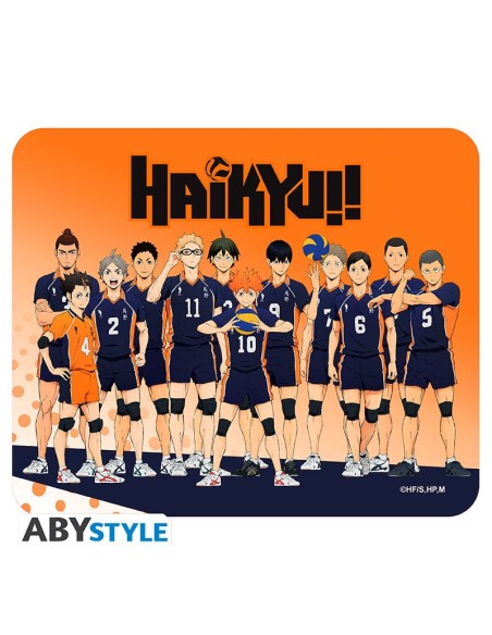 HAIKYU!! KARASUNO TEAM FLEXIBLE TAPPETINO PER MOUSE