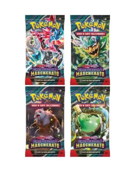 POKEMON - SCARLATTO E VIOLETTO - CREPUSCOLO MASCHERATO - BUSTA