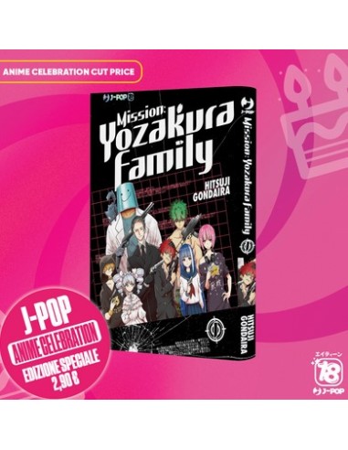 MISSION YOZAKURA FAMILY 1 ANIME CELEBRATION VARIANT COVER CUT-PRICE