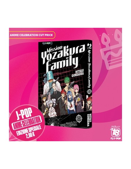MISSION YOZAKURA FAMILY 1 ANIME CELEBRATION VARIANT COVER CUT-PRICE