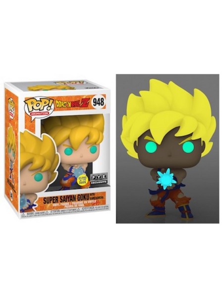 DRAGON BALL Z SUPER SAIYAN GOKU WITH KAMEHAMEHA - GLOW IN THE DARK - POP 948