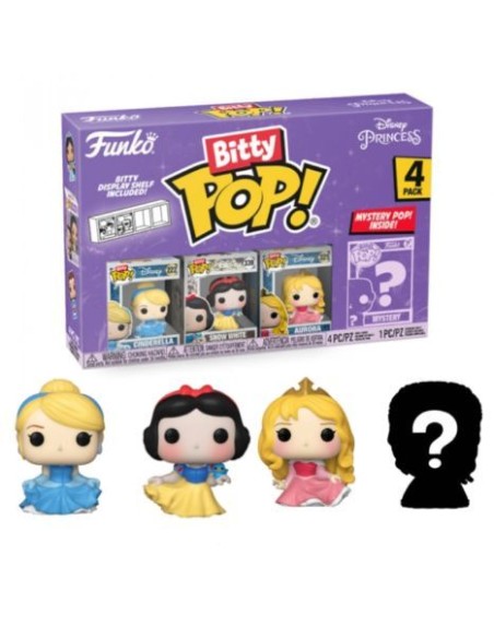 DISNEY: PRINCESS - CINDERELLA (4PK) BITTY POP