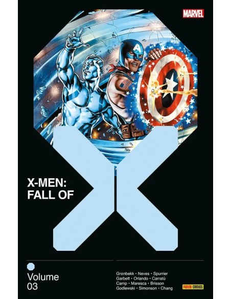 X-MEN FALL OF X 3 RISTAMPA