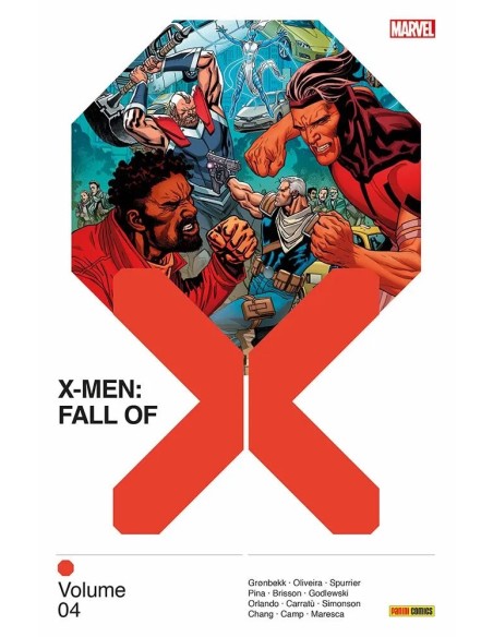 X-MEN FALL OF X 4 RISTAMPA