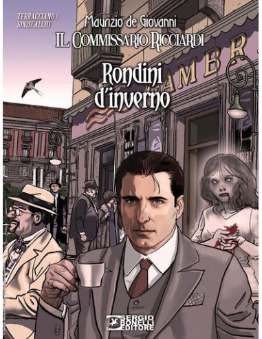 IL COMMISSARIO RICCIARDI RONDINI D`INVERNO - ROMANZI A FUMETTI 50