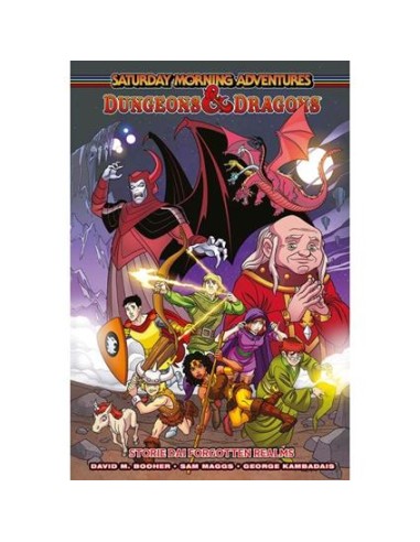 DUNGEONS & DRAGONS SATURDAY MORNING ADVENTURES STORIE DAI FORGOTTEN REALMS