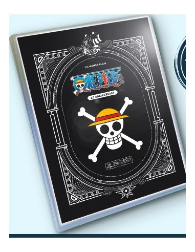 ONE PIECE 25TH ANNIVERSARY TRADING CARD - STARTER SET (contiene BINDER + 3 BUSTINE + 1 CARD LIMITED EDITION)