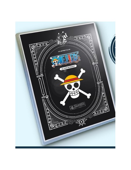 ONE PIECE 25TH ANNIVERSARY TRADING CARD - STARTER SET (contiene BINDER + 3 BUSTINE + 1 CARD LIMITED EDITION)