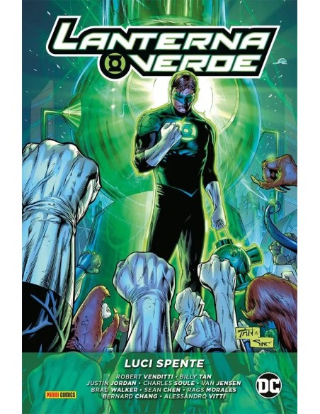 LANTERNA VERDE DI ROBERT VENDITTI 1 LUCI SPENTE - DC EVERGREEN