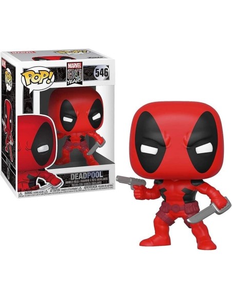 MARVEL 80TH - FIRST APPEARANCE -  DEADPOOL - POP 546