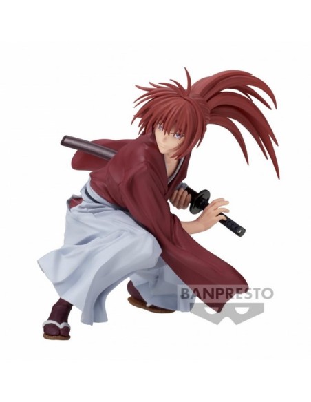 RUROUNI KENSHIN - VIBRATION STARS - KENSHIN HIMURA - STATUA 12CM
