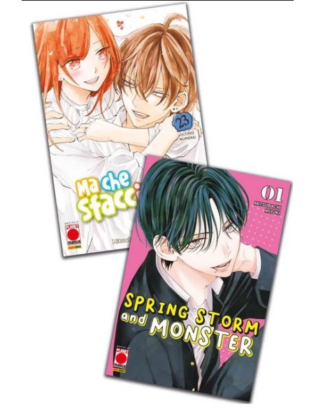 SPRING STORM AND MONSTER BUNDLE CON MA CHE SFACCIATO 23 - (contiene 2 CARTOLINE IN OMAGGIO)
