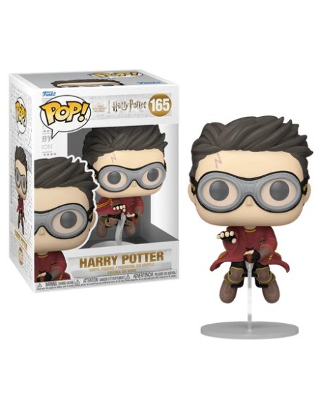 HARRY POTTER: PRISONER OF AZKABAN - HARRY W/BROOM (QUIDDITCH) - POP 165