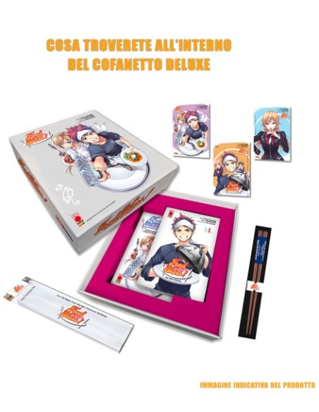 FOOD WARS COFANETTO DELUXE - (contiene FOOD WARS 1 VARIANT, FOOD WARS 2 VARIANT + GADGET)