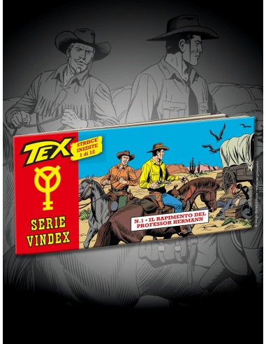 LE STRISCE DI TEX - SERIE VINDEX 1 (di 12)