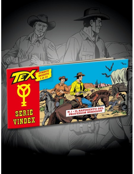 LE STRISCE DI TEX - SERIE VINDEX 1 (di 12)