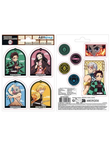 DEMON SLAYER - STICKERS - ENTERTAINMENT DISTRICT (16X11)