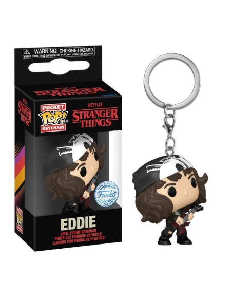 STRANGER THINGS 4 - EDDIE - POCKET POP KEYCHAIN