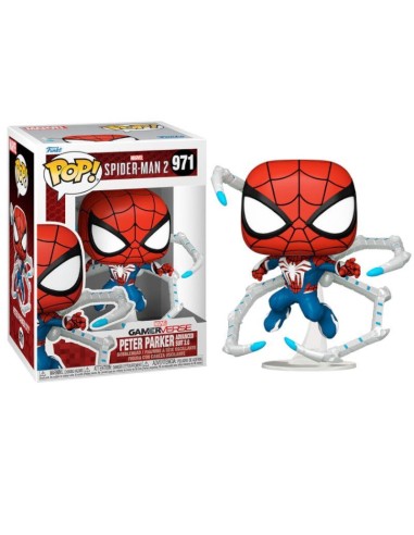 GAMERVERSE - SPIDER-MAN 2 - PETER PARKER SUIT - POP 971