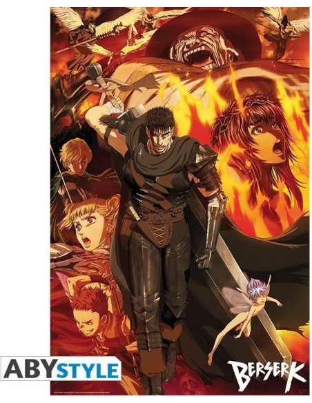 BERSERK GROUP POSTER 91,5 X 61 CM.