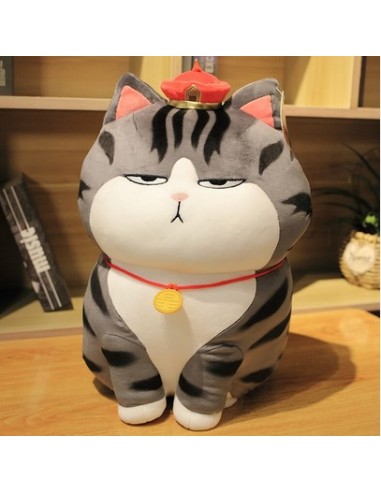 GATTO SORIANO SEDUTO PELOUCHE 35CM