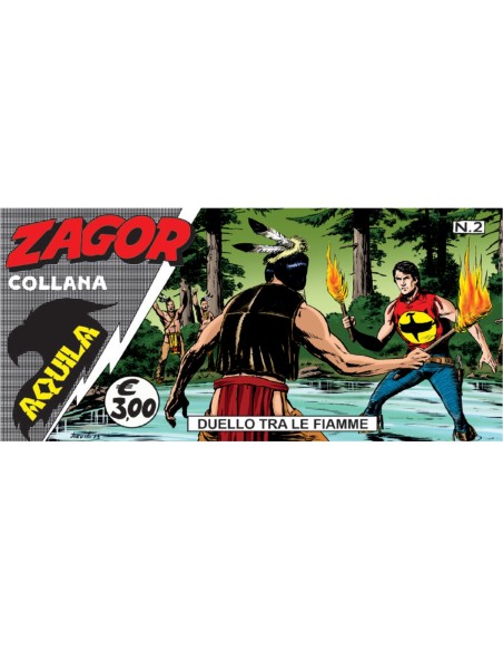 LE STRISCE DI ZAGOR - COLLANA AQUILA 2 (di 8)
