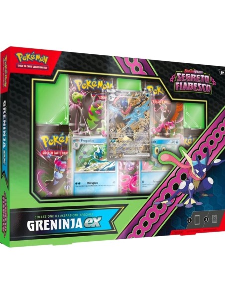 POKEMON SCARLATTO & VIOLETTO SEGRETO FIABESCO GRENINJA EX