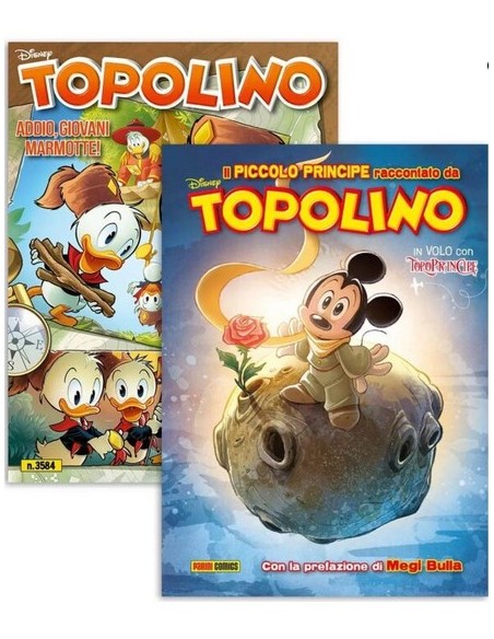 TOPOLINO 3584 + IL PICCOLO PRINCIPE RACCONTATO DA TOPOLINO