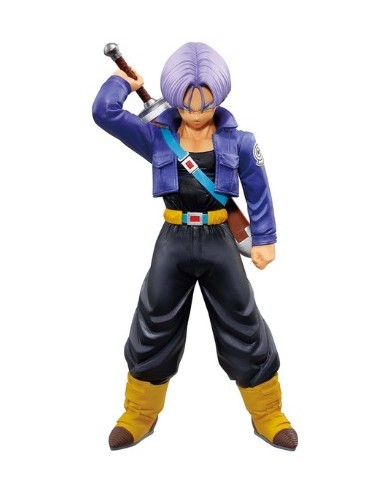 DRAGON BALL Z - ICHIBANSHO FIGURE FROM ICHIBAN KUJI - DUELING TO THE FUTURE - TRUNKS - STATUA 23CM