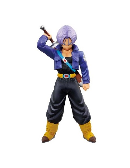 DRAGON BALL Z - ICHIBANSHO FIGURE FROM ICHIBAN KUJI - DUELING TO THE FUTURE - TRUNKS - STATUA 23CM