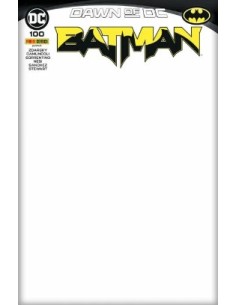BATMAN 100 VARIANT BLANK COVER