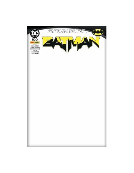 BATMAN 100 VARIANT BLANK COVER