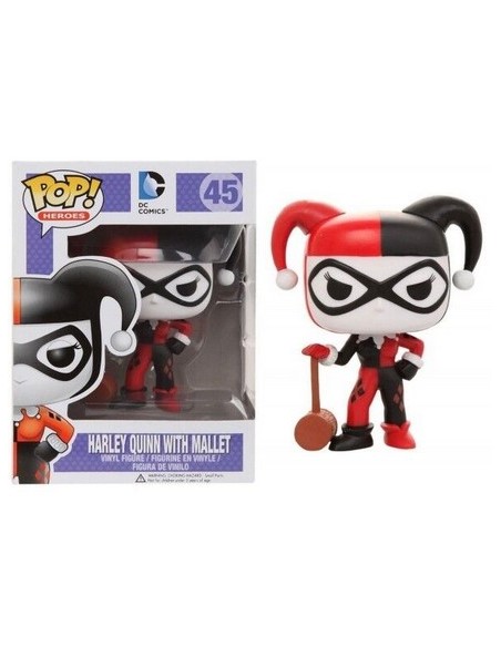 DC COMICS - HARLEY QUINN & MALLET - POP 45