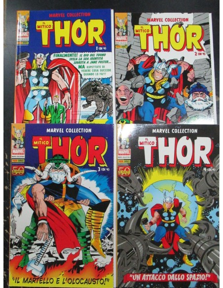 MARVEL COLLECTION - IL MITICO THOR 1-4 SERIE COMPLETA
