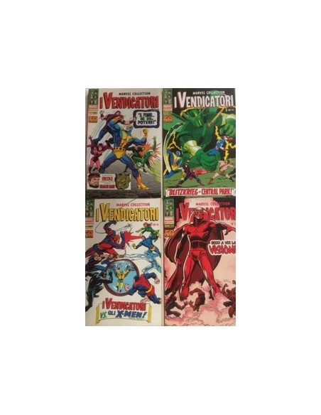 MARVEL COLLECTION - I VENDICATORI 1-4 SERIE COMPLETA