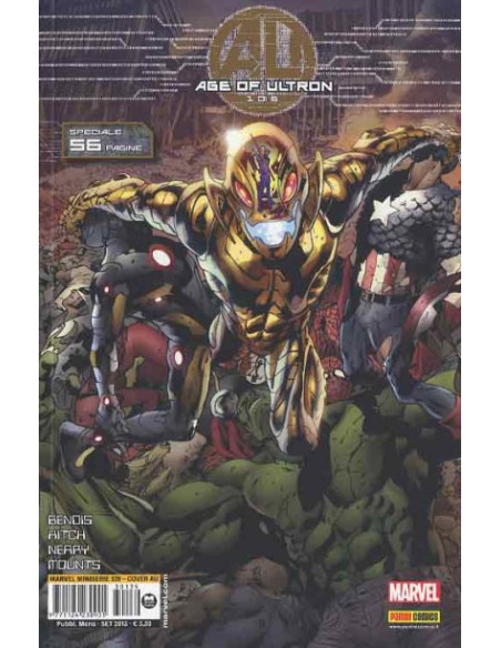 AGE OF ULTRON COVER A ULTRON 1 - (DI 6) - MARVEL MINISERIE 139