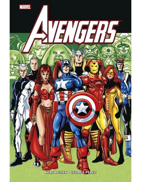 MARVEL OMNIBUS AVENGERS DI KURT BUSIEK & GEORGE PEREZ VOL. 2