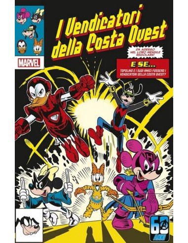 SPIDER-MAN 849 DISNEY WHAT IF? VARIANT DI ALESSANDRO PASTROVICCHIO - AMAZING SPIDER-MAN 49