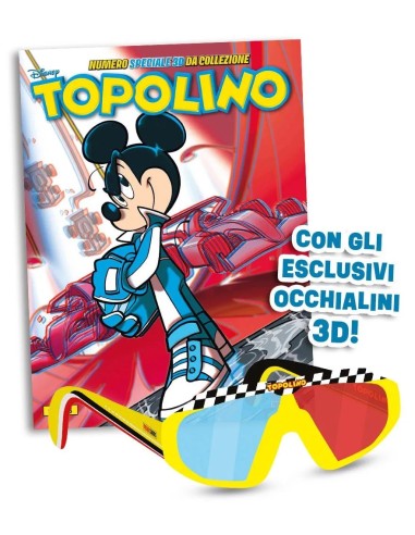 TOPOLINO 3588 CON OCCHIALINI 3D IN OMAGGIO