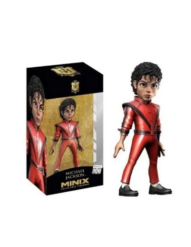 MICHAEL JACKSON - MINIX COLLECTIBLE FIGURINES - THRILLER - STATUA 18CM