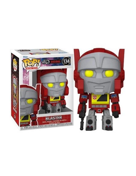 TRANSFORMERS: GENERATION 1 - BLASTER - POP 134