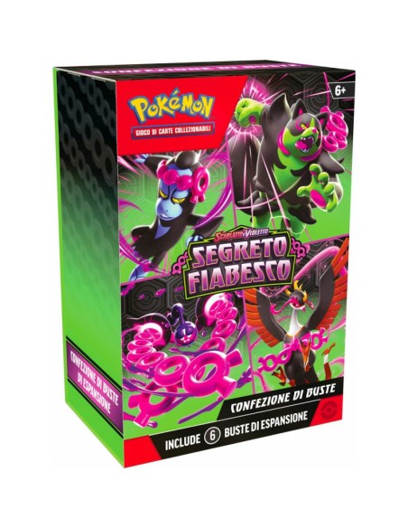 POKEMON  SCARLATTO E VIOLETTO SEGRETO FIABESCO - BUNDLE 6 BUSTE